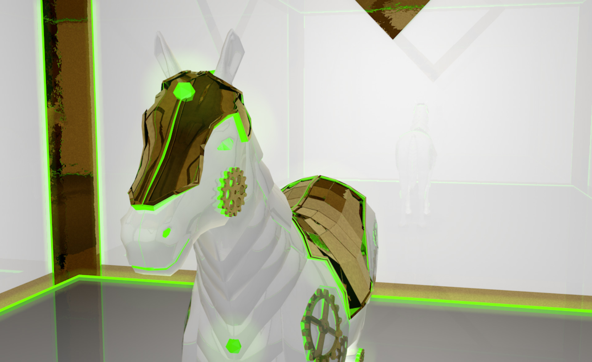 Diamond Horse 3D